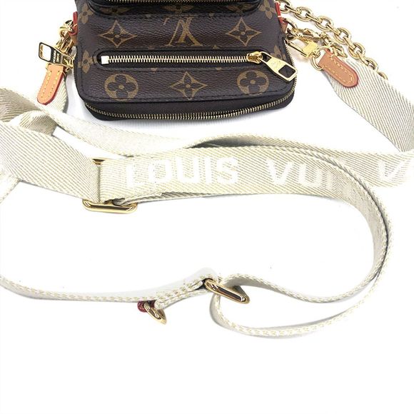 Louis Vuitton Utility Crossbody Bag Monogram Brown Shoulder Bag - Picture 7 of 9